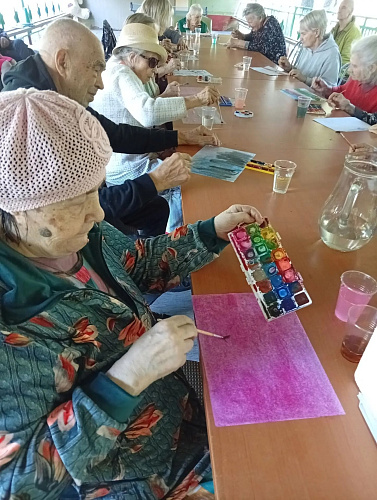 Рисование по сырому 🎨🖌