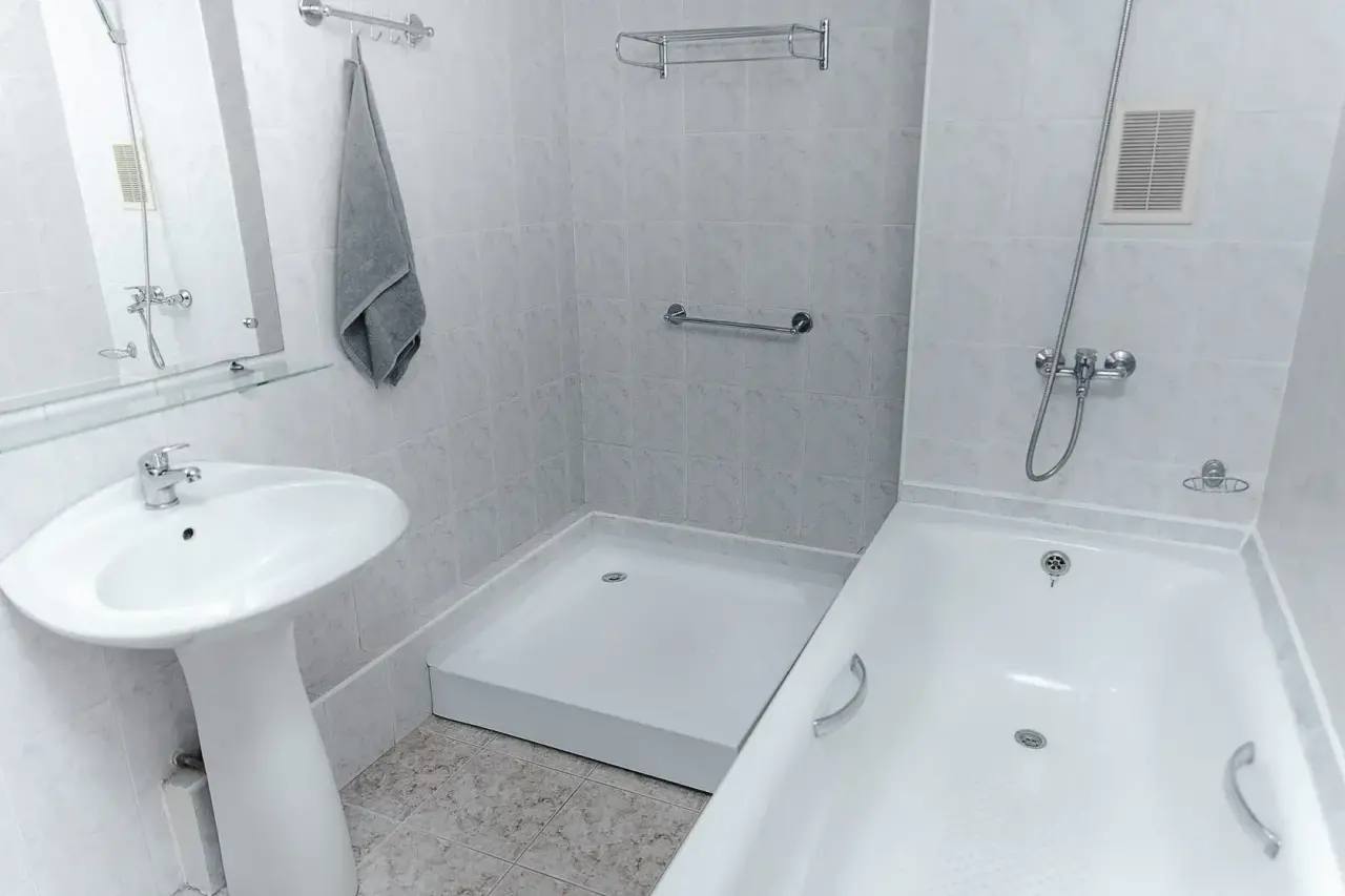 Санузел в пансионате «Клён Парк»